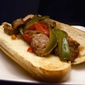 Sausage, Pepper and Onion